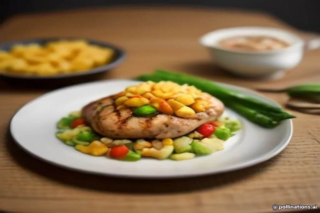 Sacola de feira com verduras frescas e frutas da estação
